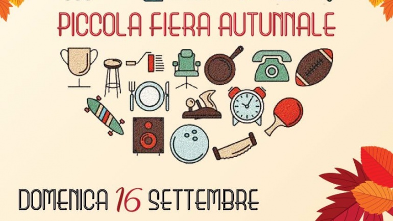 Domenica 16 settembre: Piccola Fiera Autunnale – parrocchia di San Pietro in Calibano